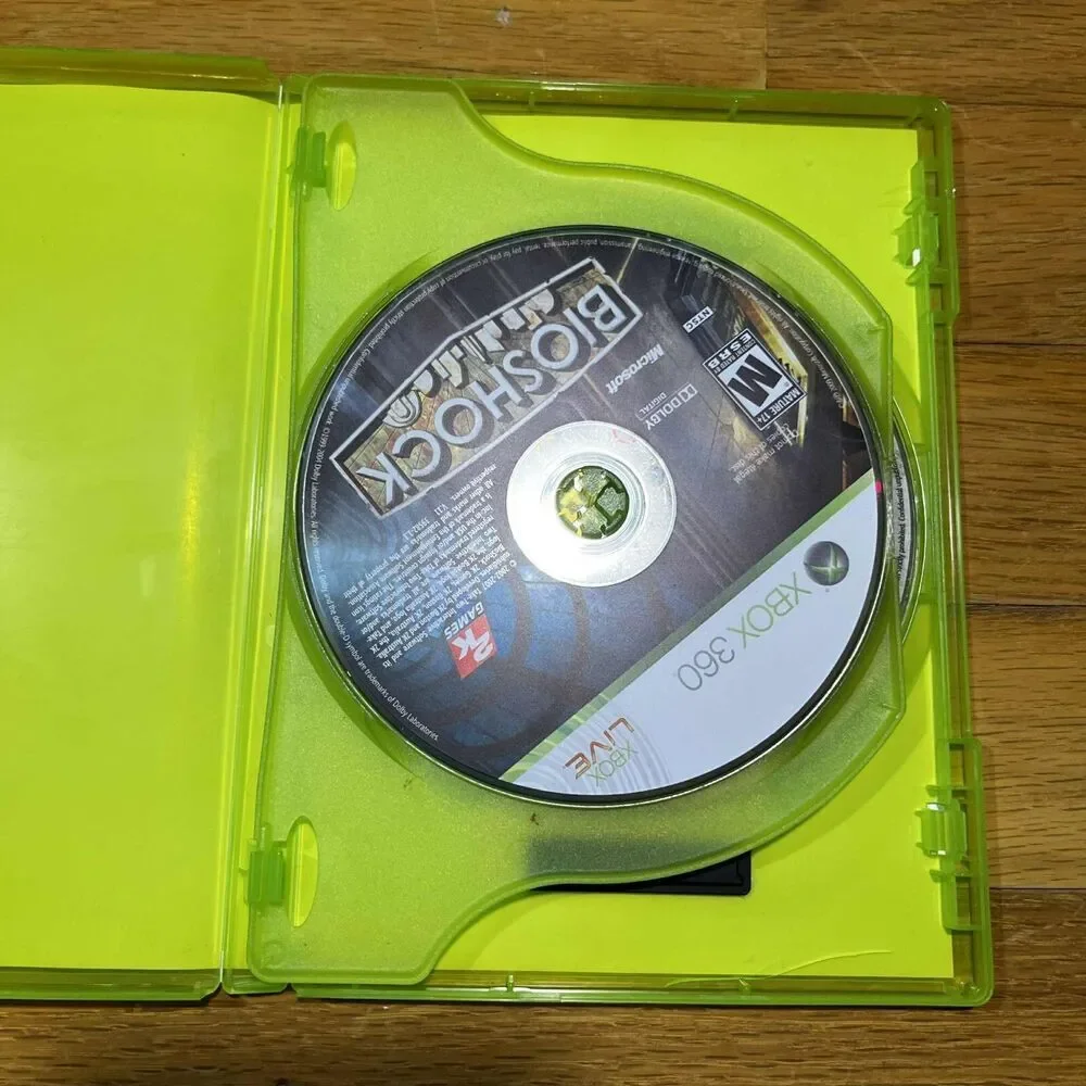BIOSHOCK/THE ELDER SCROLLS IV: OBLIVION Bundle (Xbox 360, 2007) Missing Manual